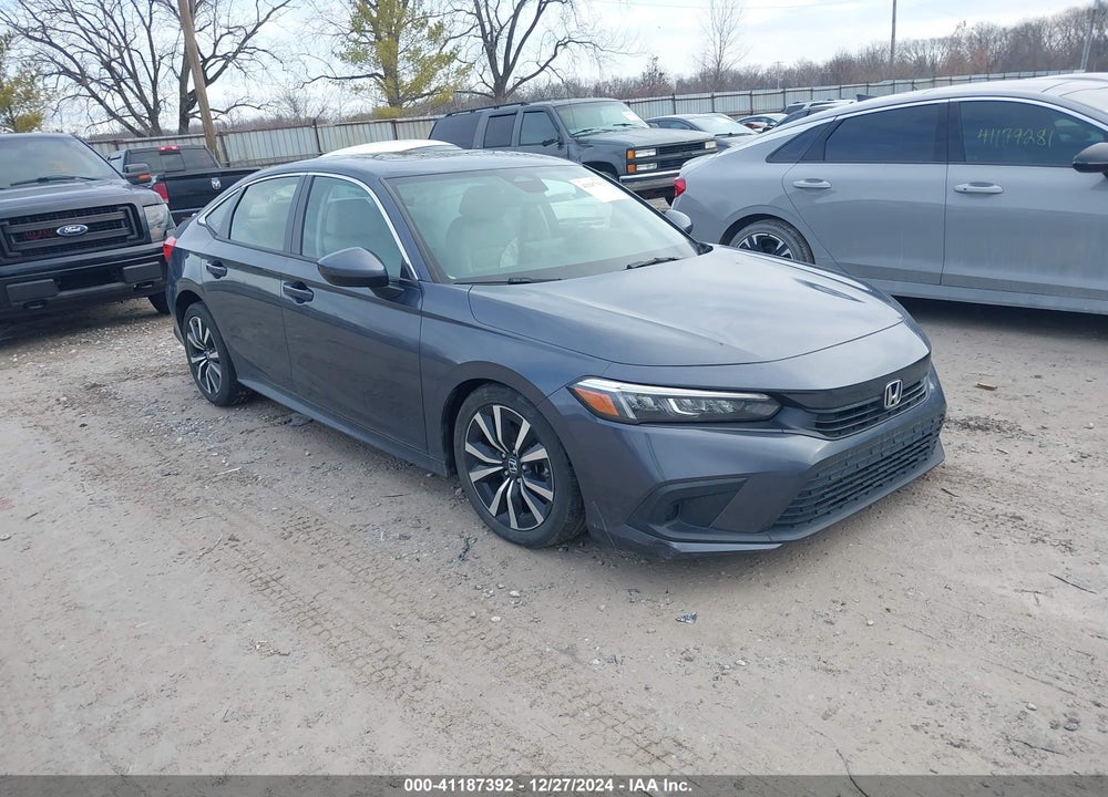 2022 HONDA CIVIC EX VIN: JHMFE1F75NX003186