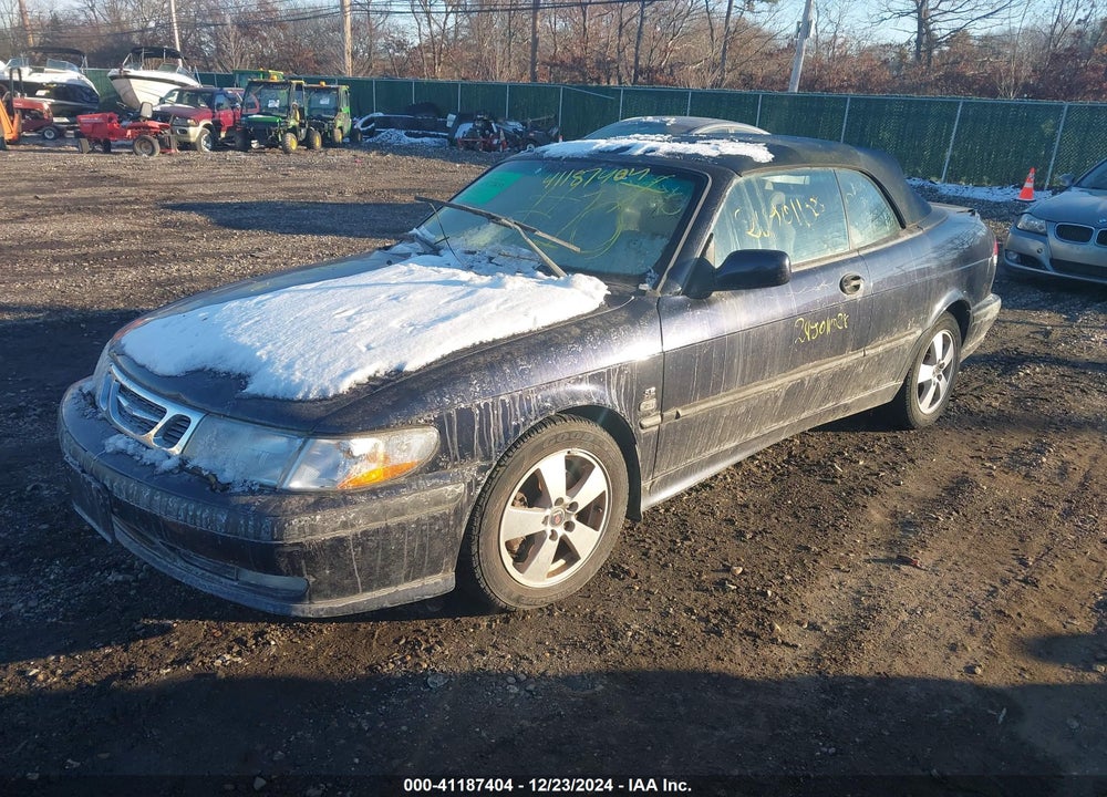 2002 SAAB 9-3 SE VIN: YS3DF78KX27008141
