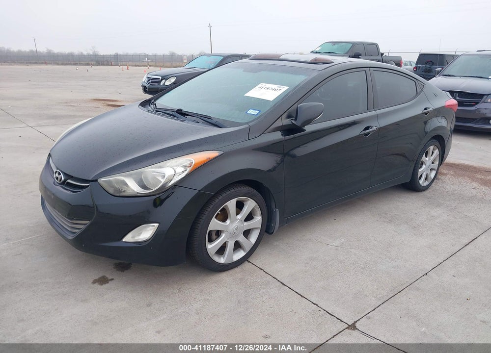 2013 HYUNDAI ELANTRA LIMITED VIN: 5NPDH4AE6DH246412