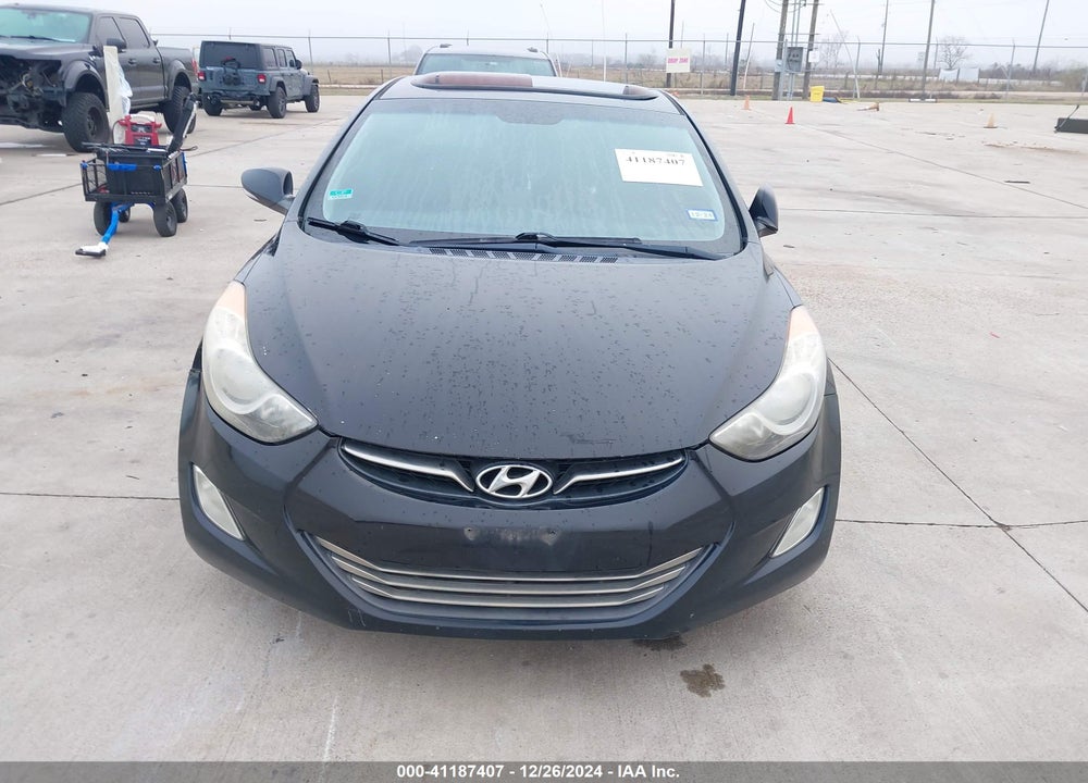 2013 HYUNDAI ELANTRA LIMITED VIN: 5NPDH4AE6DH246412