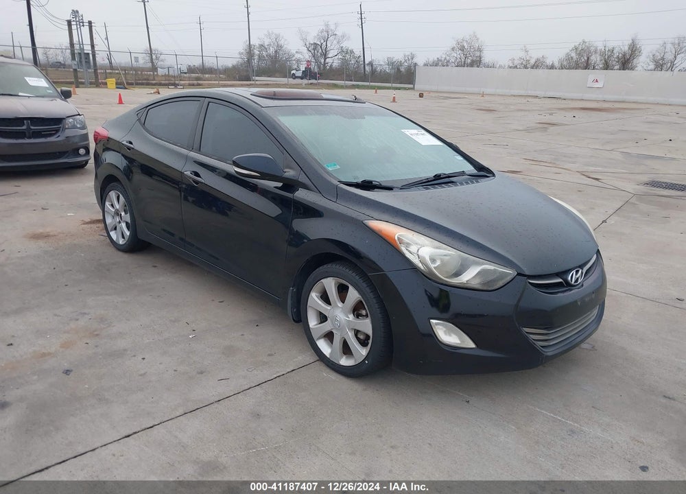 2013 HYUNDAI ELANTRA LIMITED VIN: 5NPDH4AE6DH246412