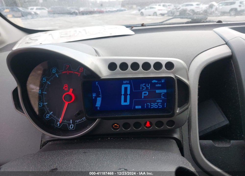 2015 CHEVROLET SONIC VIN: 1G1JC6SH6F4162999