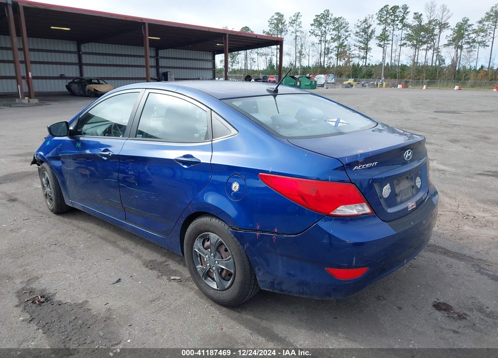 2016 HYUNDAI ACCENT SE VIN: KMHCT4AEXGU961581