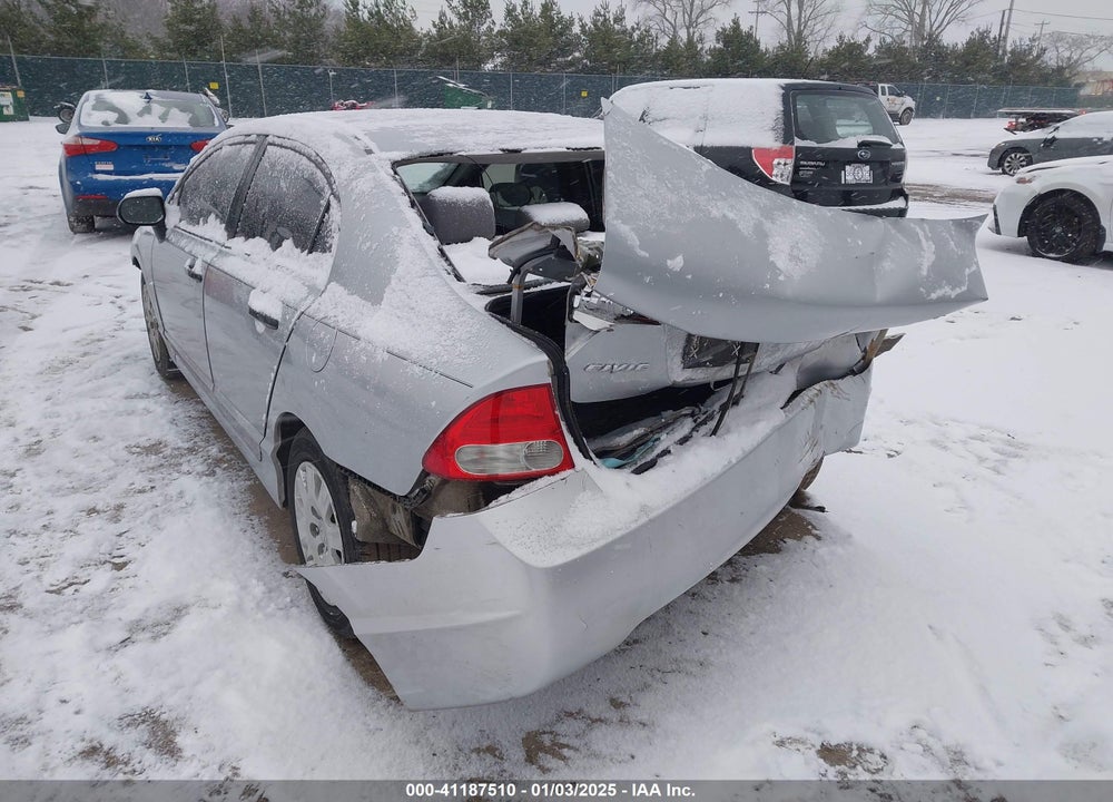2009 HONDA CIVIC VP VIN: 2HGFA16339H337965