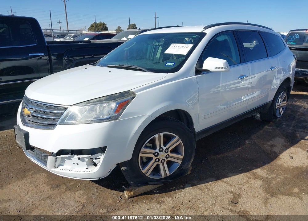 2017 CHEVROLET TRAVERSE 1LT VIN: 1GNKRGKD2HJ330775
