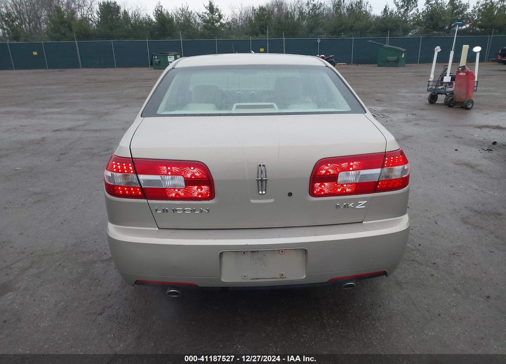 2007 LINCOLN MKZ VIN: 3LNHM26T37R655392