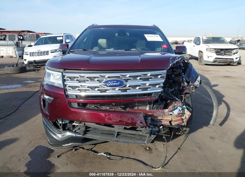 2018 FORD EXPLORER LIMITED VIN: 1FM5K7F82JGB56874