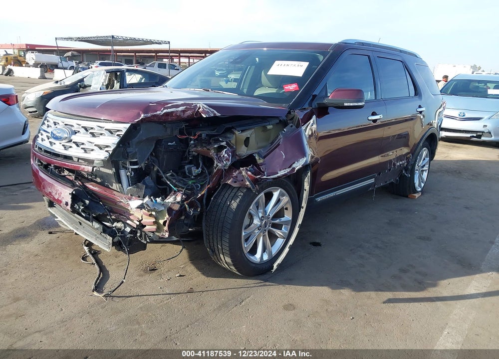 2018 FORD EXPLORER LIMITED VIN: 1FM5K7F82JGB56874