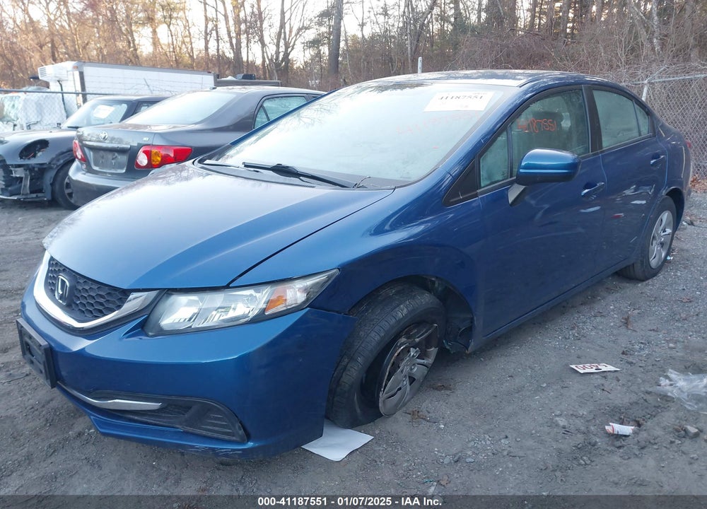 2015 HONDA CIVIC LX VIN: 19XFB2F50FE280778