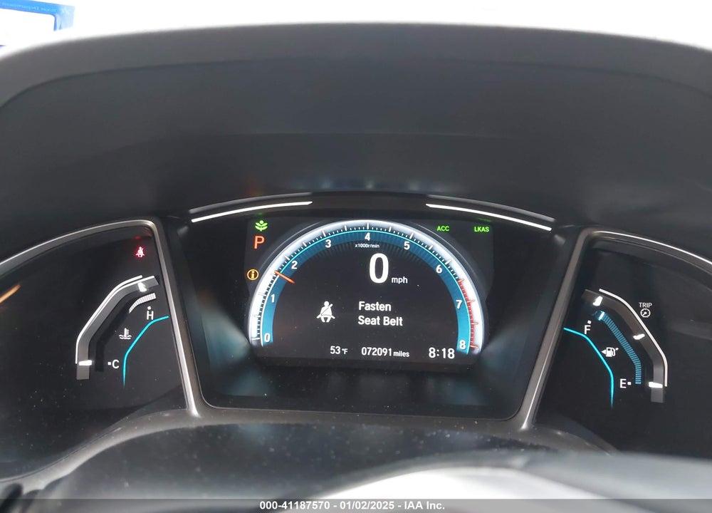 2020 HONDA CIVIC VIN: 2HGFC1F39LH682841