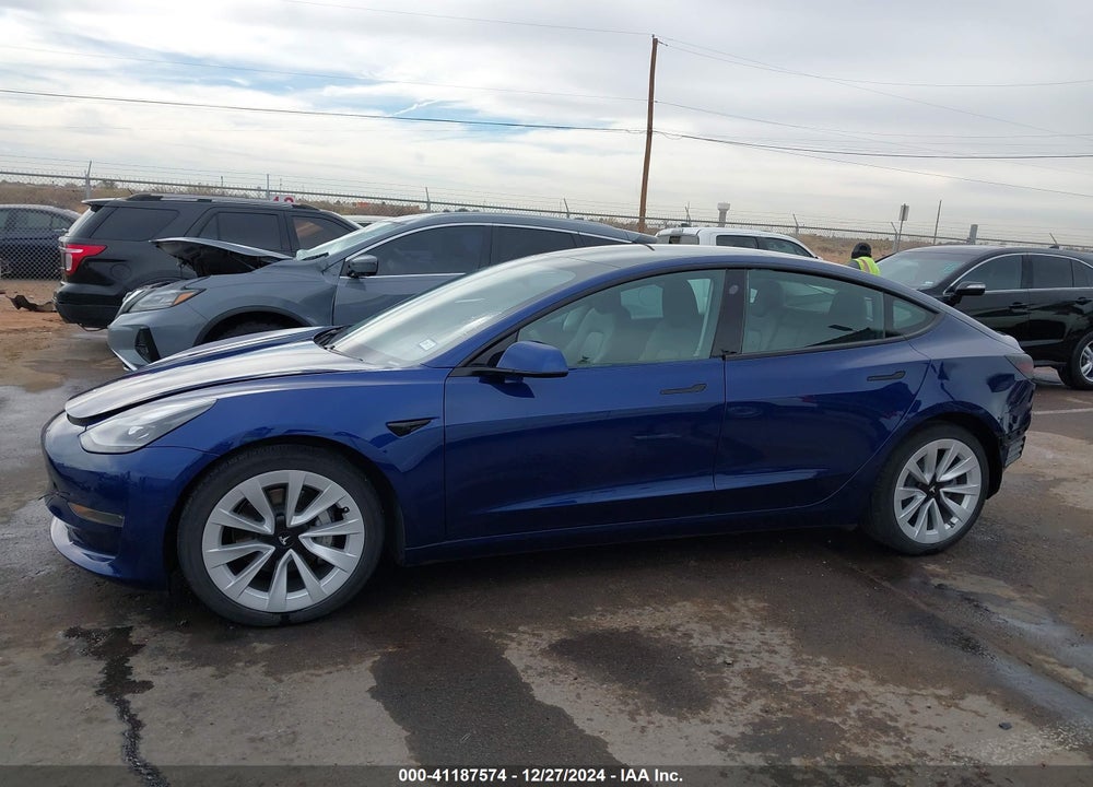2021 TESLA MODEL 3 VIN: 5YJ3E1EA6MF996014
