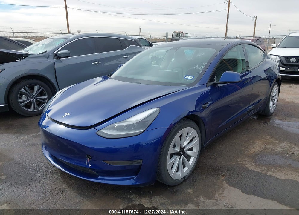 2021 TESLA MODEL 3 VIN: 5YJ3E1EA6MF996014
