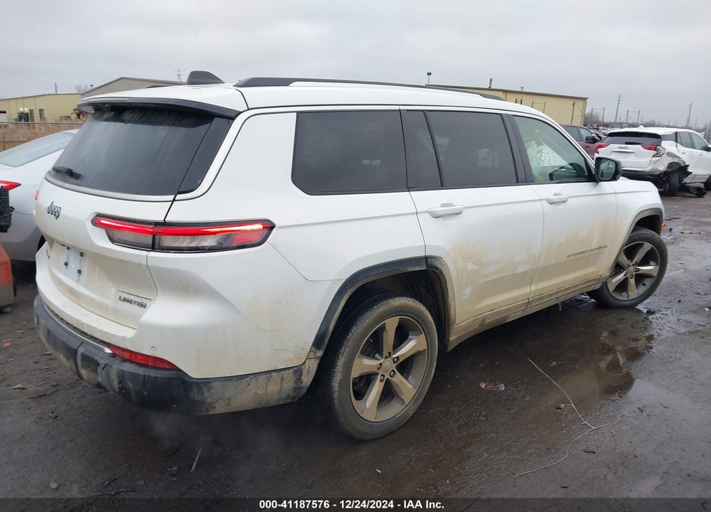 2021 JEEP GRAND CHEROKEE L LIMITED 4X4 VIN: 1C4RJKBG8M8133221
