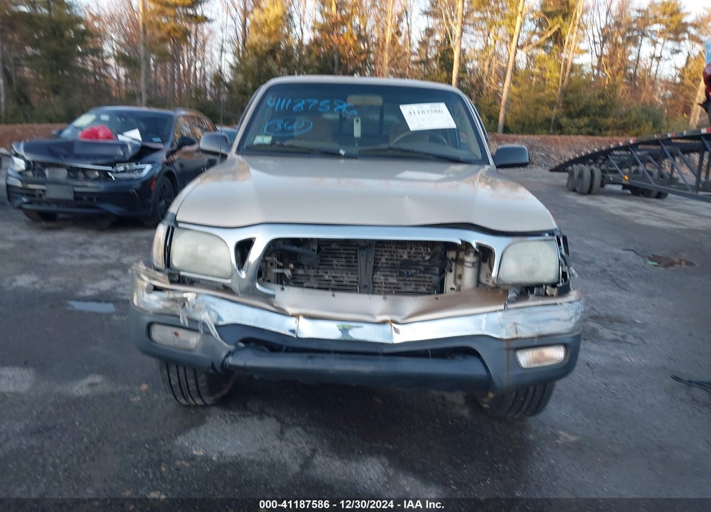 2004 TOYOTA TACOMA VIN: 5TEWM72N04Z333711