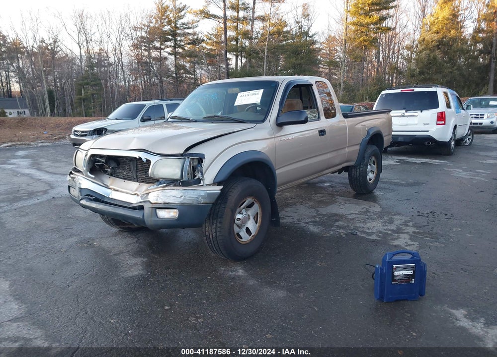2004 TOYOTA TACOMA VIN: 5TEWM72N04Z333711