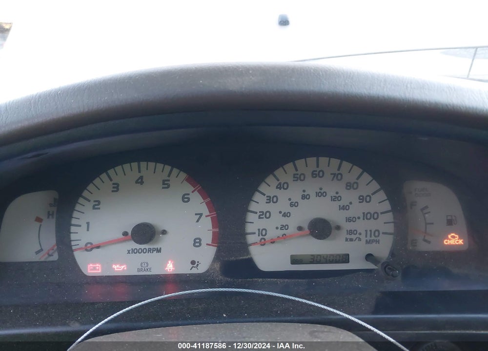 2004 TOYOTA TACOMA VIN: 5TEWM72N04Z333711