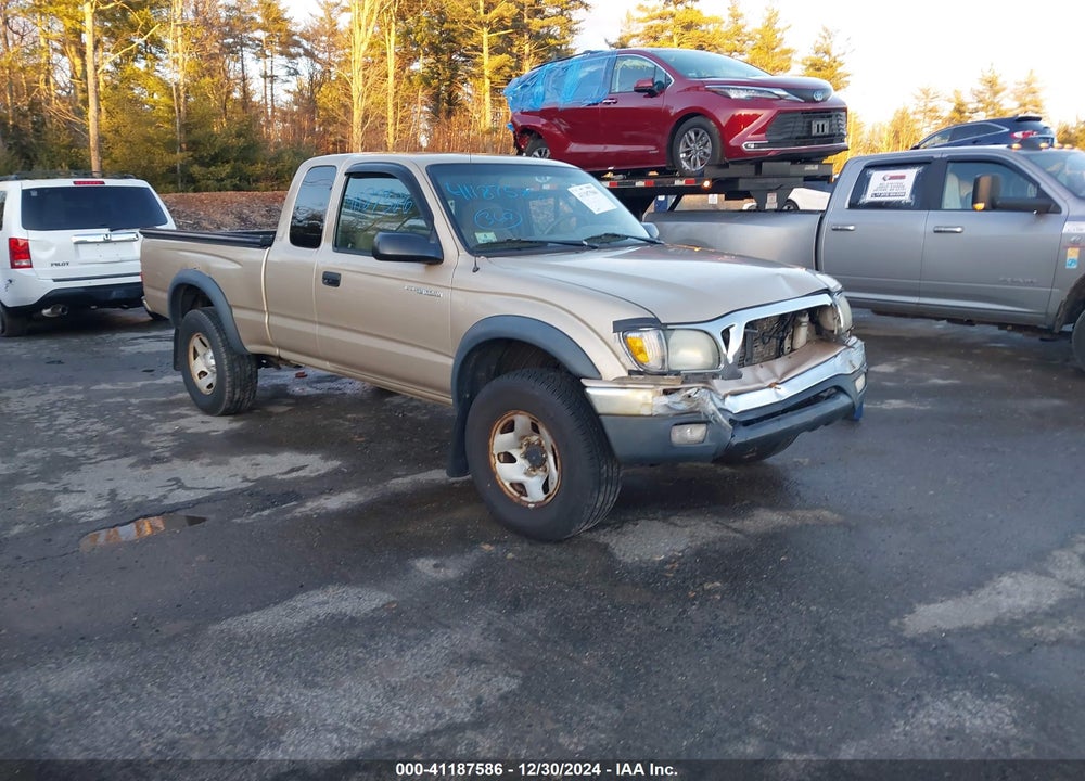 2004 TOYOTA TACOMA VIN: 5TEWM72N04Z333711