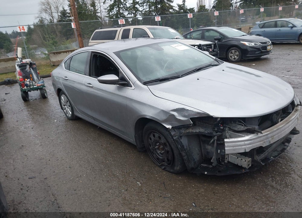2015 CHRYSLER 200 LX VIN: 1C3CCCFB2FN671457