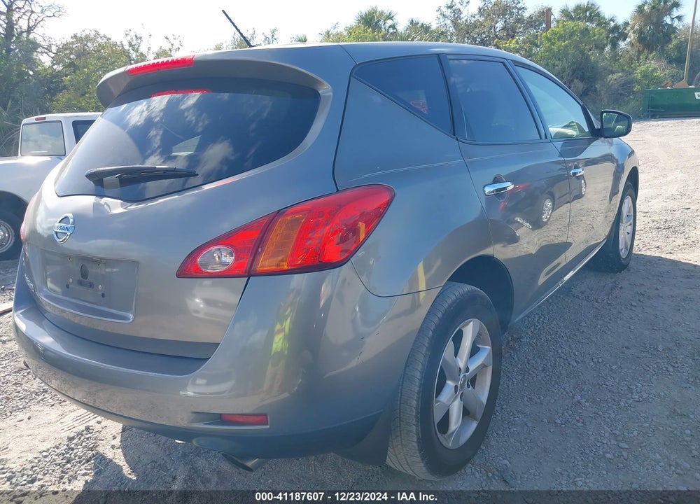 2010 NISSAN MURANO S VIN: JN8AZ1MU6AW005168