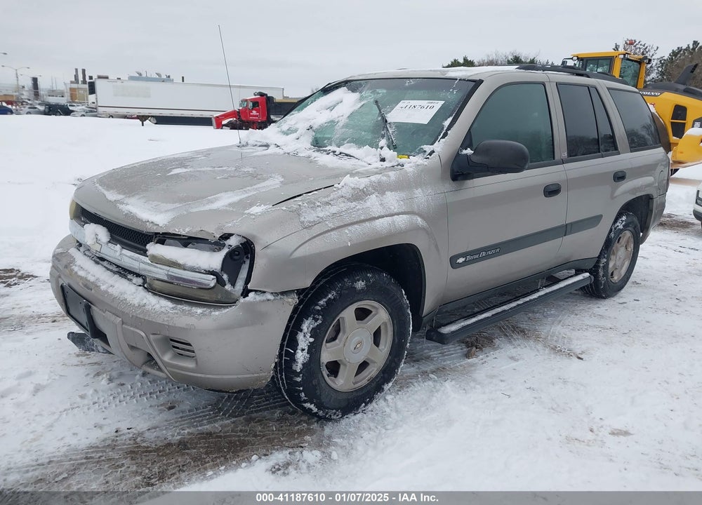 2003 CHEVROLET TRAILBLAZER LS VIN: 1GNDT13S032115953