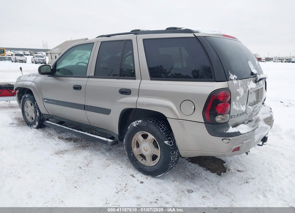 2003 CHEVROLET TRAILBLAZER LS VIN: 1GNDT13S032115953