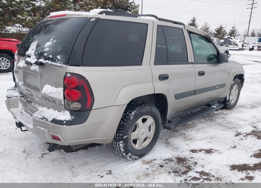 2003 CHEVROLET TRAILBLAZER LS VIN: 1GNDT13S032115953