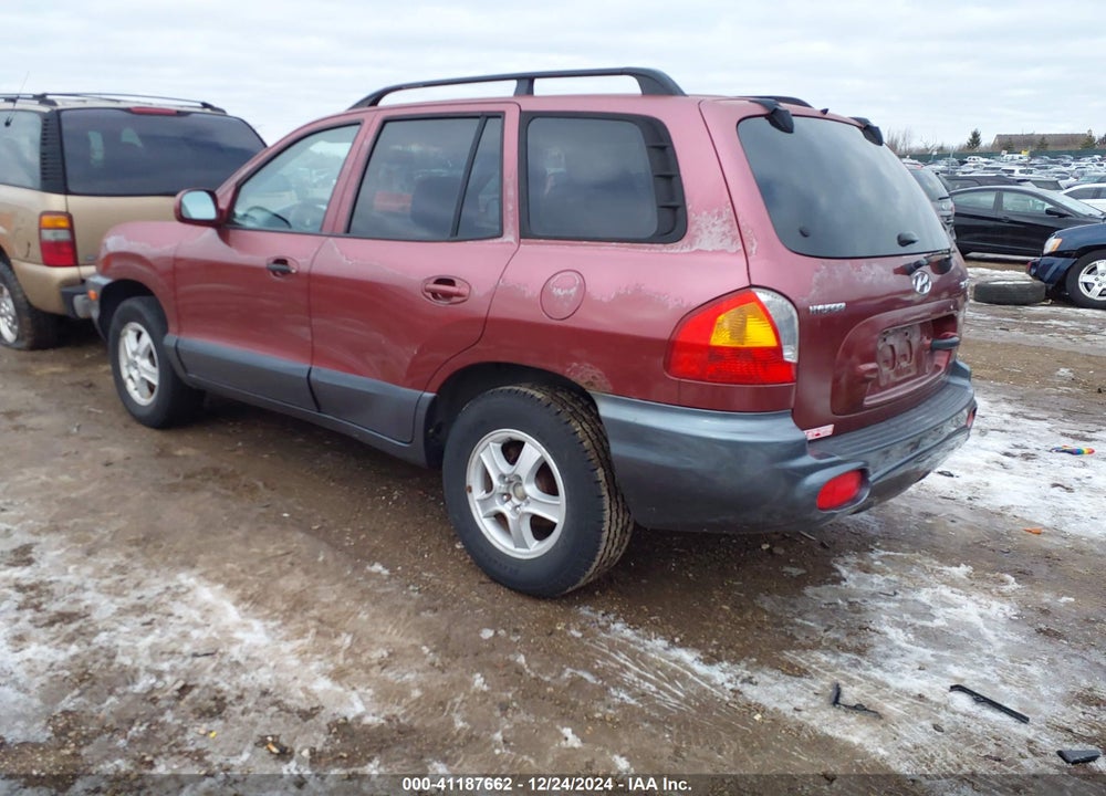 2003 HYUNDAI SANTA FE GLS/LX VIN: KM8SC13D43U520912