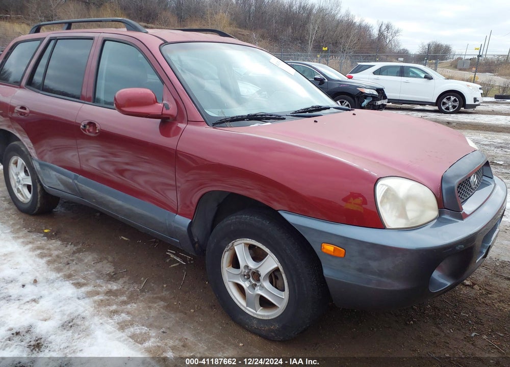 2003 HYUNDAI SANTA FE GLS/LX VIN: KM8SC13D43U520912