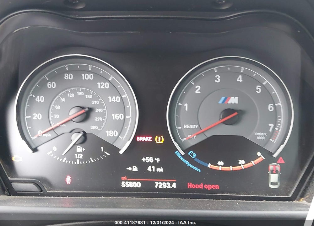 2017 BMW M2 VIN: WBS1H9C35HV888713