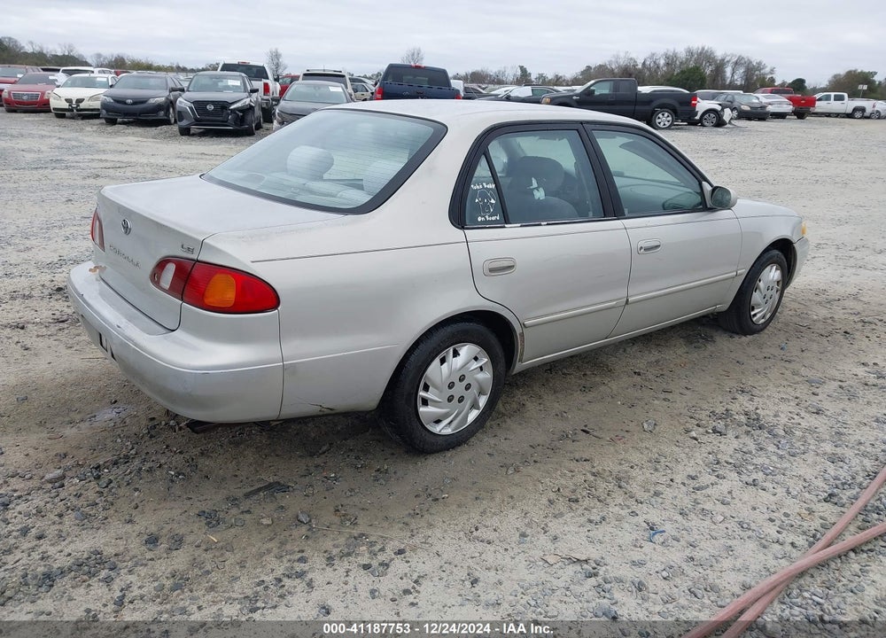 2000 TOYOTA COROLLA LE VIN: 1NXBR12EXYZ332136