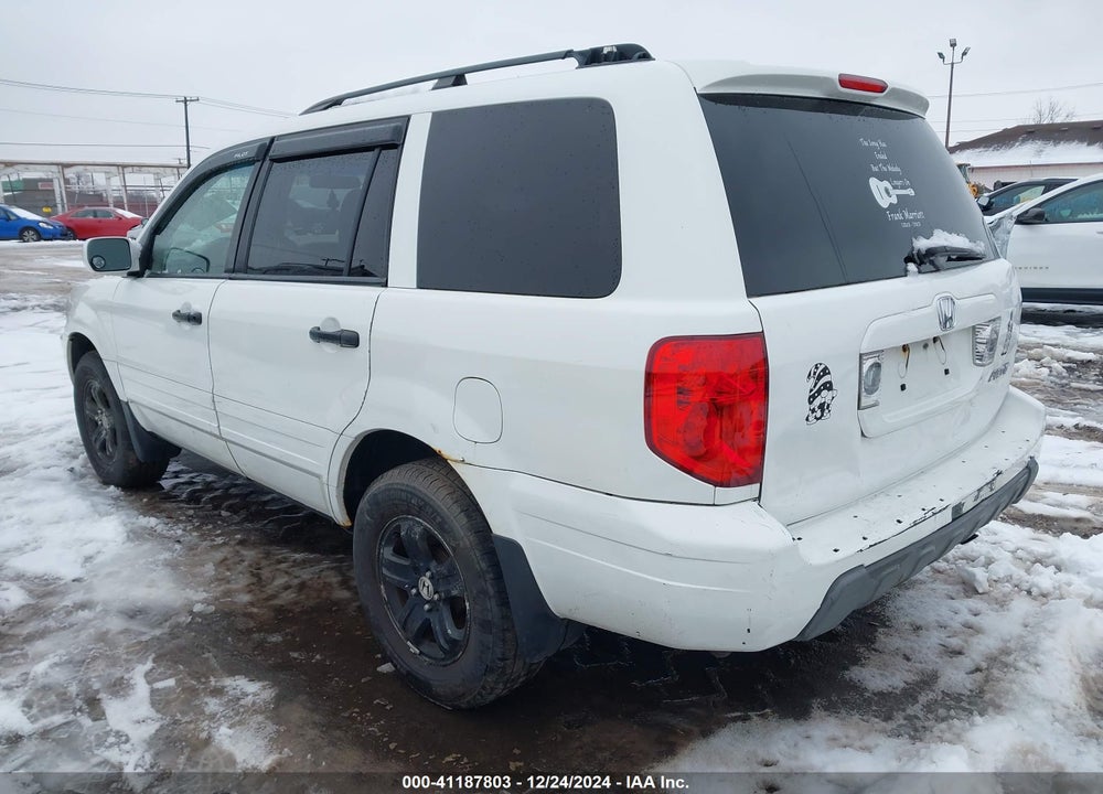2004 HONDA PILOT EX VIN: 2HKYF18454H611505