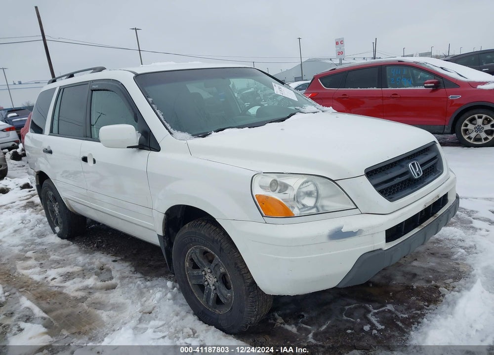 2004 HONDA PILOT EX VIN: 2HKYF18454H611505