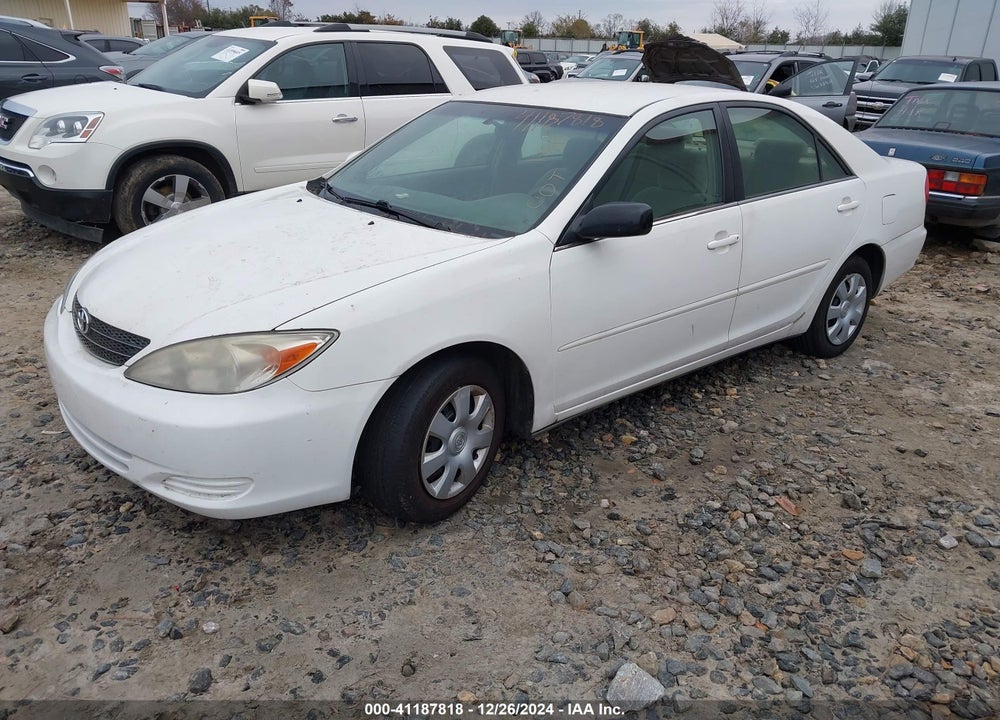 2004 TOYOTA CAMRY LE VIN: 4T1BE32K24U379233