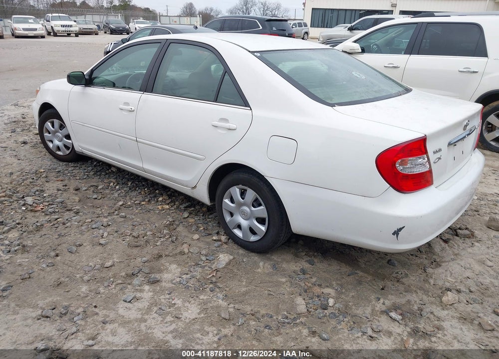 2004 TOYOTA CAMRY LE VIN: 4T1BE32K24U379233