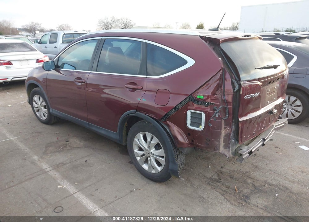 2014 HONDA CR-V EX-L VIN: 5J6RM3H78EL034458