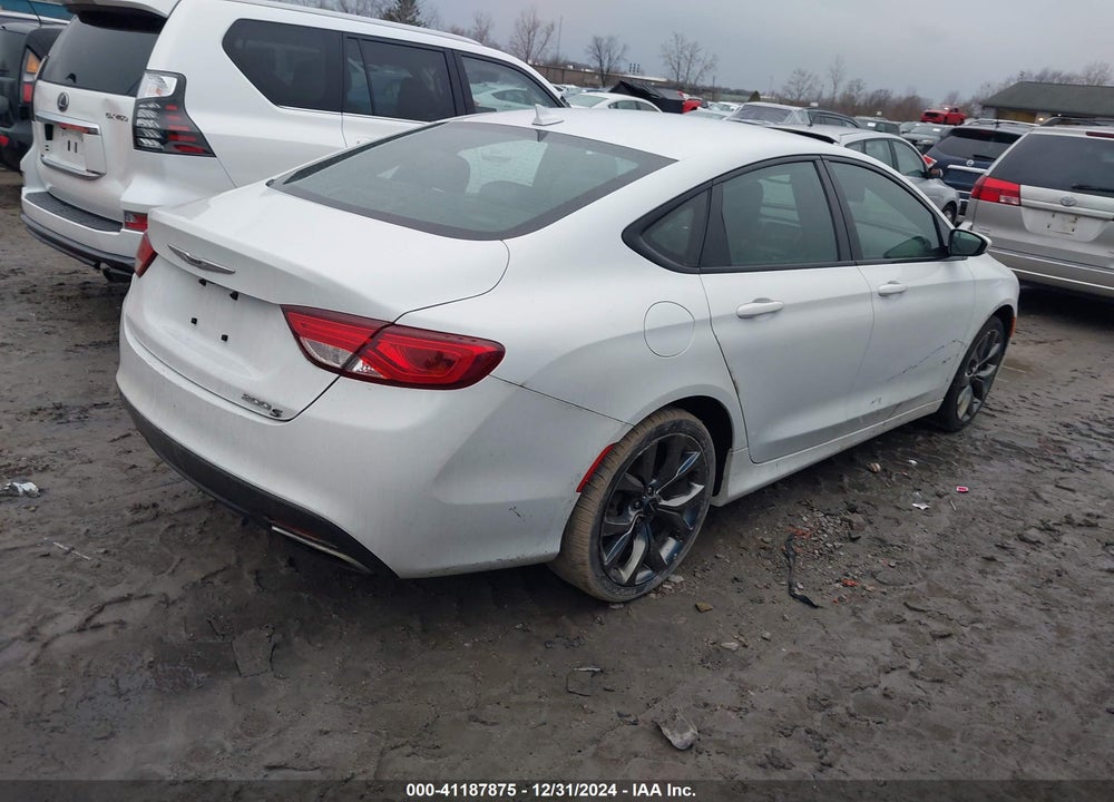 2016 CHRYSLER 200 S VIN: 1C3CCCBB3GN175350
