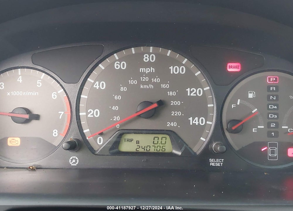 2002 HONDA ACCORD 2.3 EX VIN: 1HGCG32512A002387