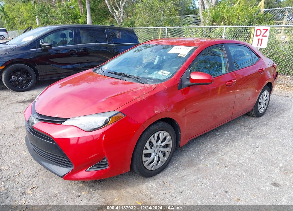 2019 TOYOTA COROLLA VIN: 5YFBURHE7KP943433