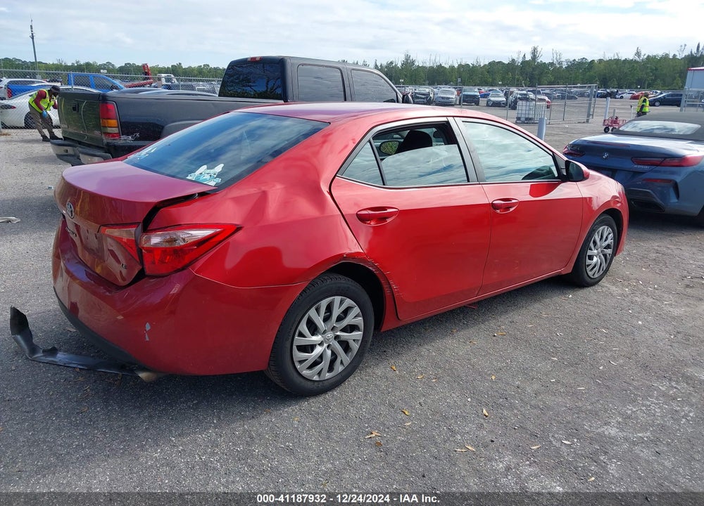 2019 TOYOTA COROLLA VIN: 5YFBURHE7KP943433