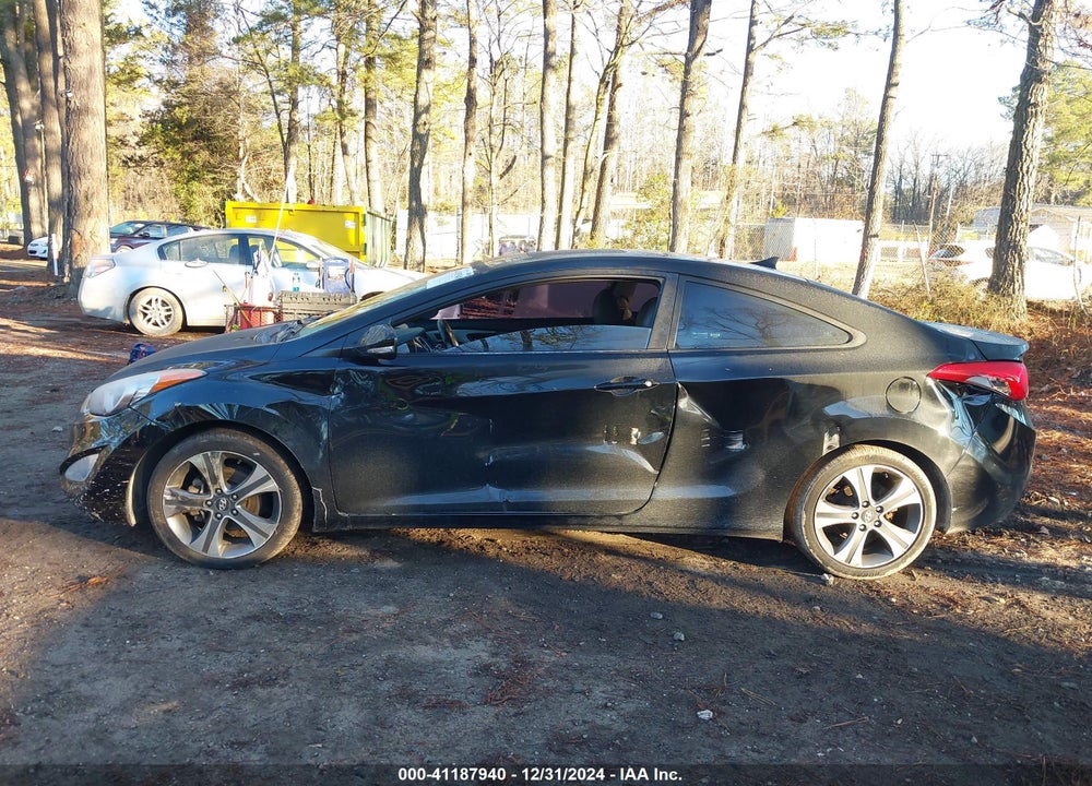 2013 HYUNDAI ELANTRA COUPE VIN: KMHDH6AE2DU003774