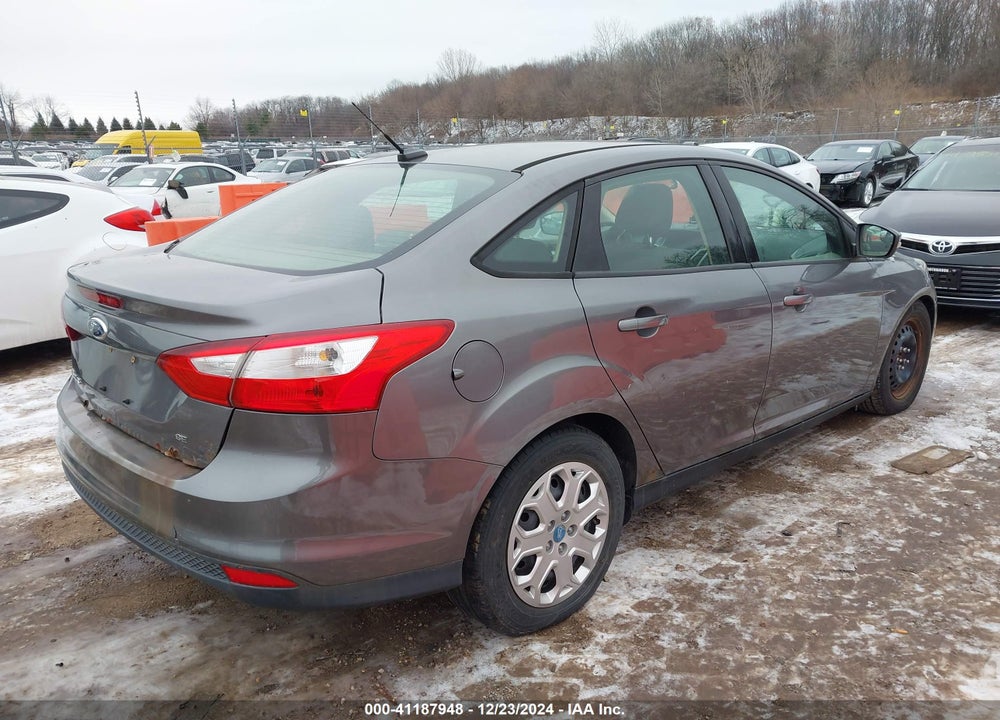2012 FORD FOCUS SE VIN: 1FAHP3F20CL182851