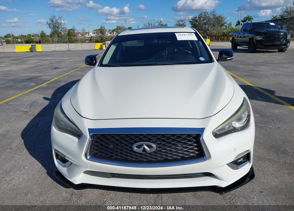 2018 INFINITI Q50 3.0T LUXE VIN: JN1EV7AP9JM360182