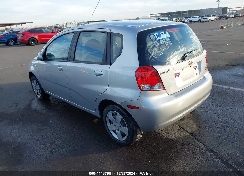 2008 CHEVROLET AVEO 5 LS VIN: KL1TD66638B178850