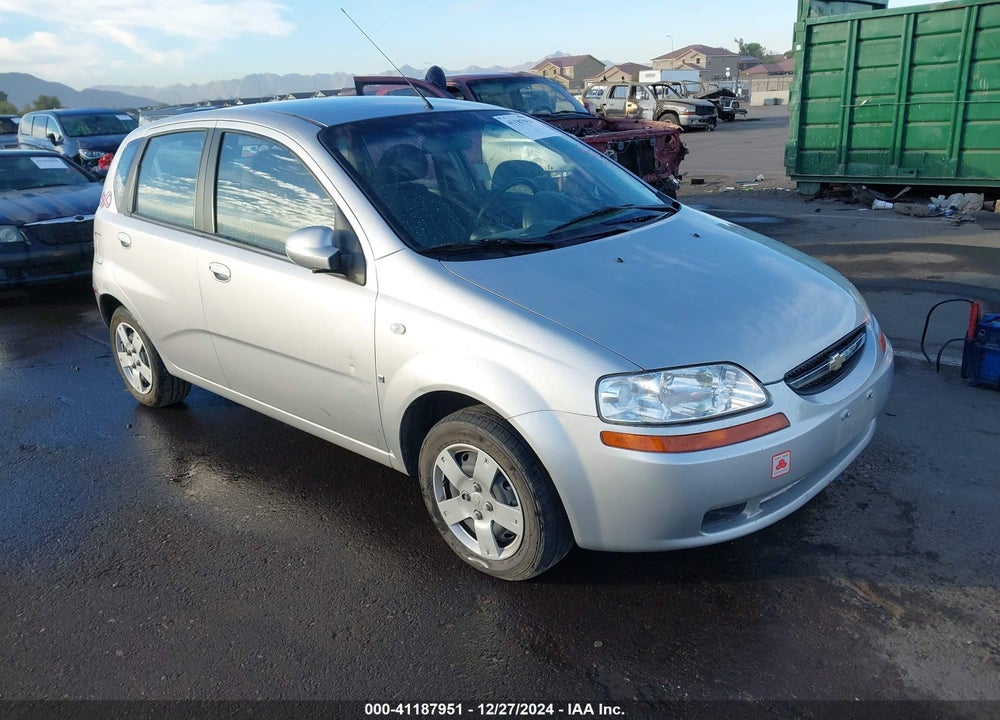 2008 CHEVROLET AVEO 5 LS VIN: KL1TD66638B178850