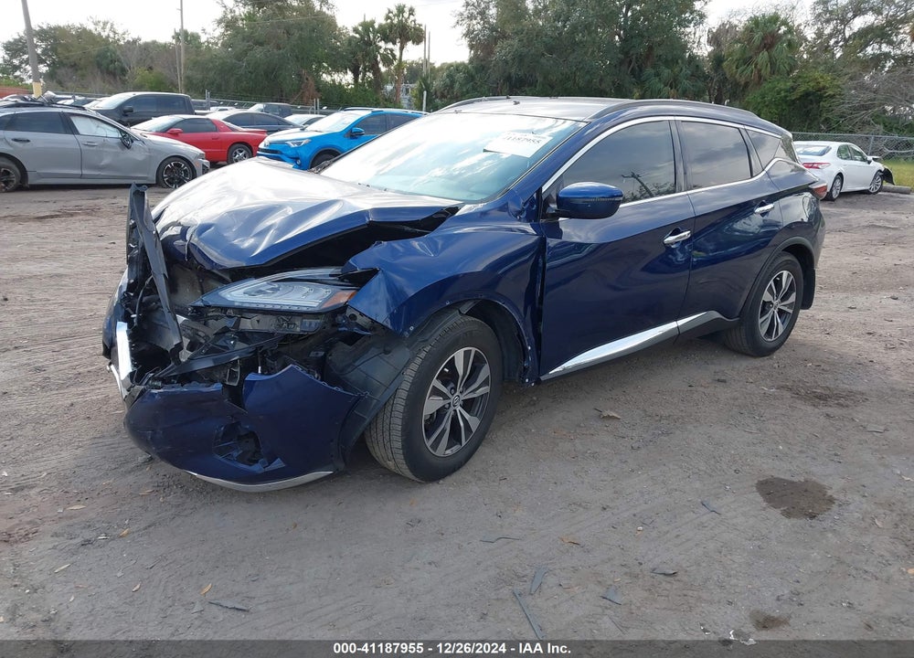 2020 NISSAN MURANO SV FWD VIN: 5N1AZ2BJ3LN162980