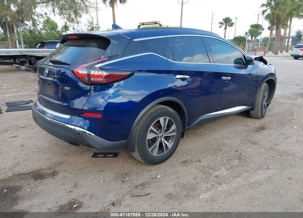 2020 NISSAN MURANO SV FWD VIN: 5N1AZ2BJ3LN162980