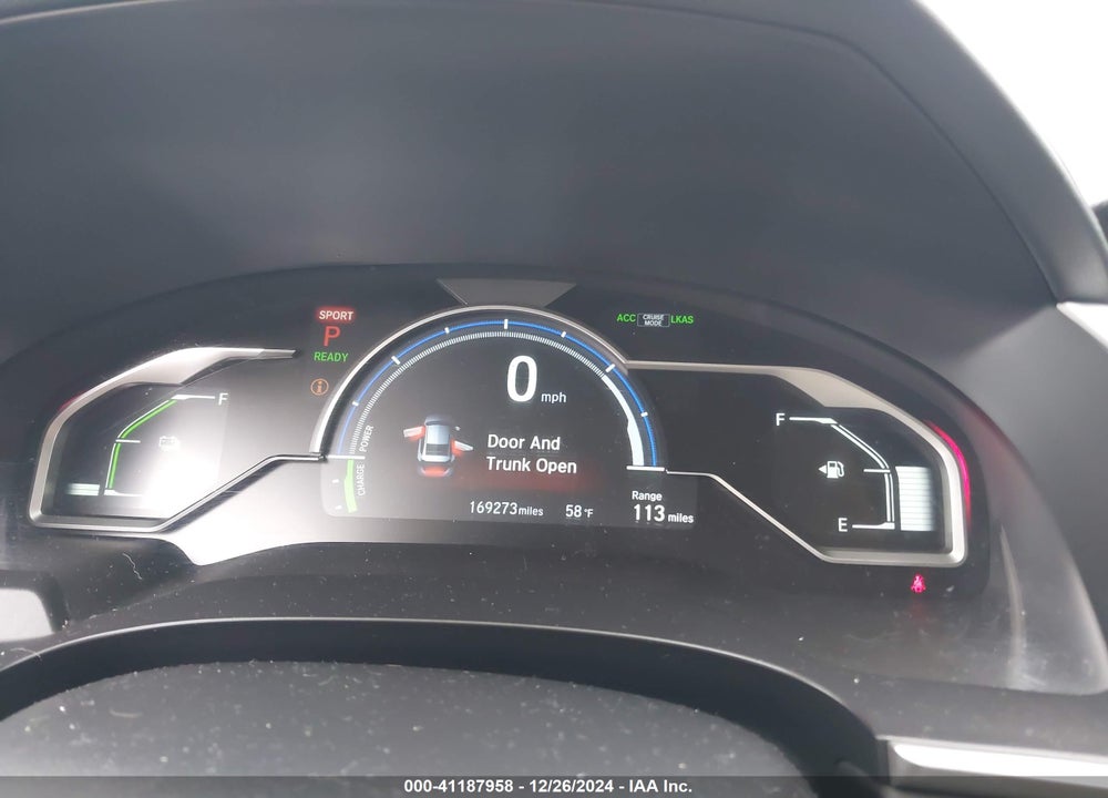 2018 HONDA CLARITY PLUG-IN HYBRID VIN: JHMZC5F17JC003410