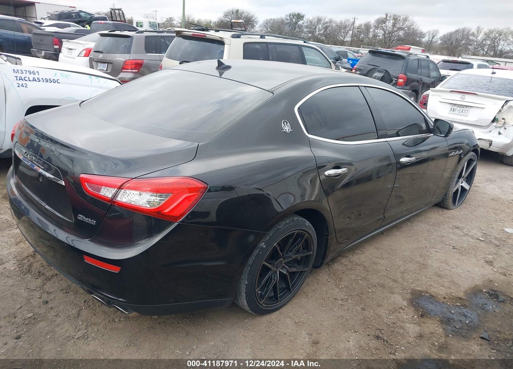 2015 MASERATI GHIBLI VIN: ZAM57XSA6F1141489