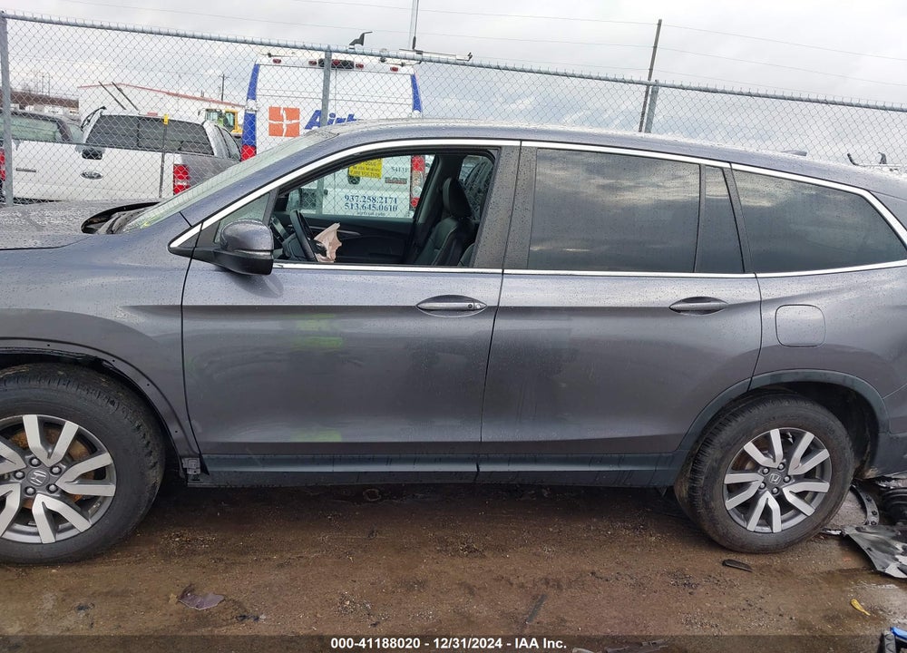 2021 HONDA PILOT AWD EX-L VIN: 5FNYF6H56MB062501