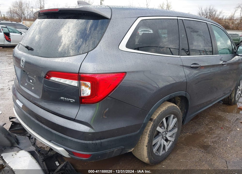 2021 HONDA PILOT AWD EX-L VIN: 5FNYF6H56MB062501